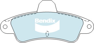 Kit de plaquettes de frein, frein à disque BENDIX-SEA DB1313 GCT