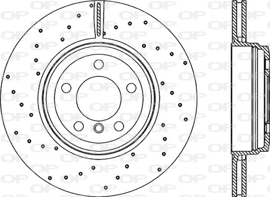 Disque de frein OPEN PARTS BDRS2222.25