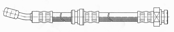 Flexible de frein CEF 511605