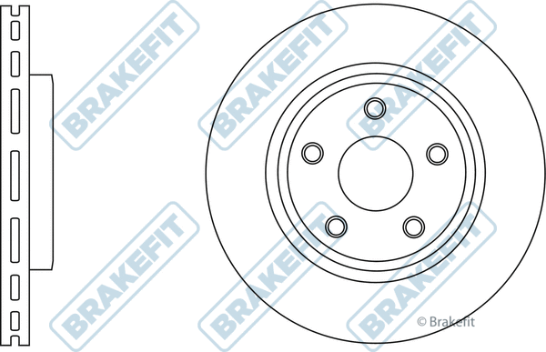 Disque de frein APEC SDK6528