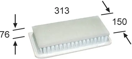 Filtre à air JS ASAKASHI A1028