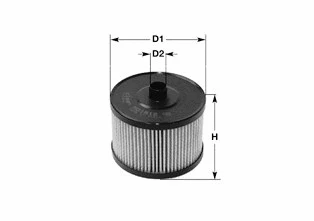 Filtre à carburant CLEAN FILTERS MG1612