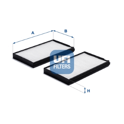 Filtre, air de l'habitacle UFI 53.394.00