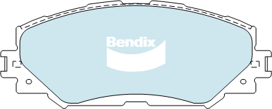 Kit de plaquettes de frein, frein à disque BENDIX-SEA DB1802 4WD