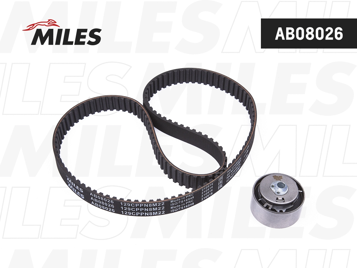 Kit de courroie crantée MILES AB08026