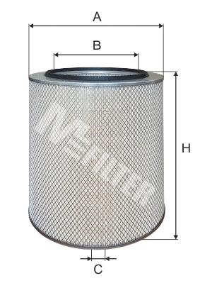 Filtre à air MFILTER A 543