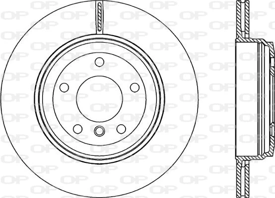 Disque de frein OPEN PARTS BDR2199.20
