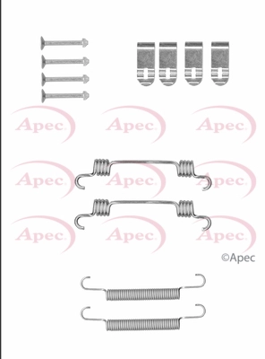 Kit d'accessoires, mâchoires de frein de stationnement APEC KIT2134