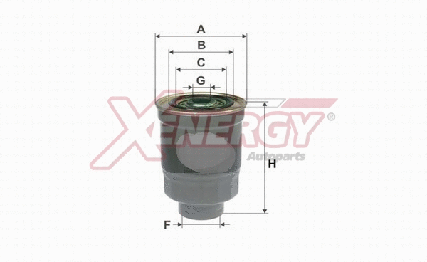 Filtre à carburant AP XENERGY X159852