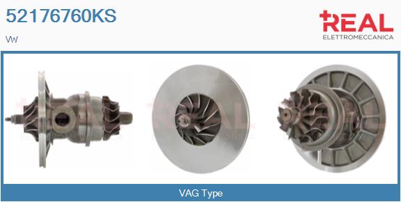Groupe carter, turbocompresseur REAL 52176760KS