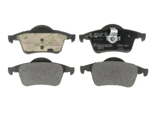 Kit de plaquettes de frein, frein à disque ABE C2V004ABE