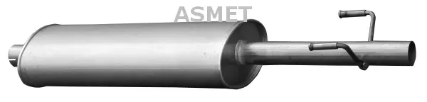 Silencieux central ASMET 02.044