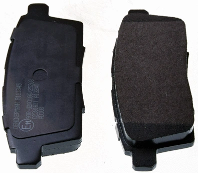 Kit de plaquettes de frein, frein à disque DENCKERMANN B111345