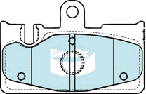 Kit de plaquettes de frein, frein à disque BENDIX-SEA DB1497 MKT