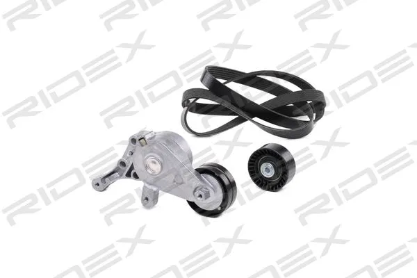 Jeu de courroies trapézoïdales à nervures RIDEX 542R0030
