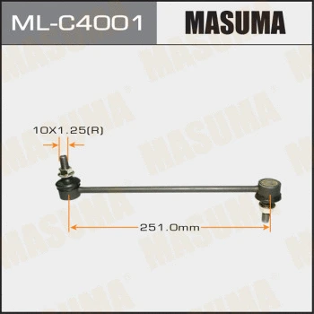 Entretoise/tige, stabilisateur MASUMA ML-C4001