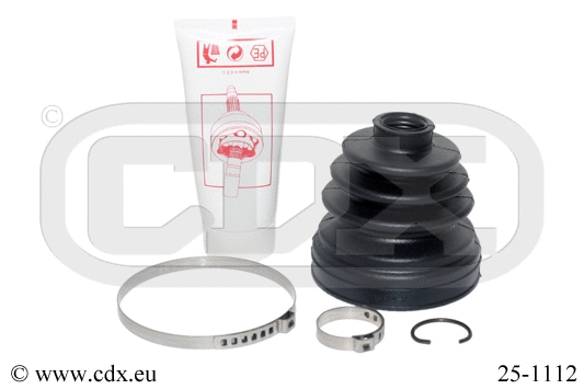 Jeu de joints-soufflets, arbre de commande CDX 25-1112