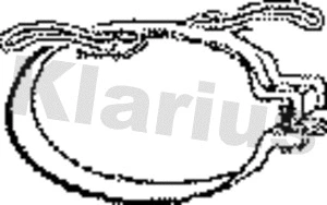 Suspension, échappement KLARIUS 430235