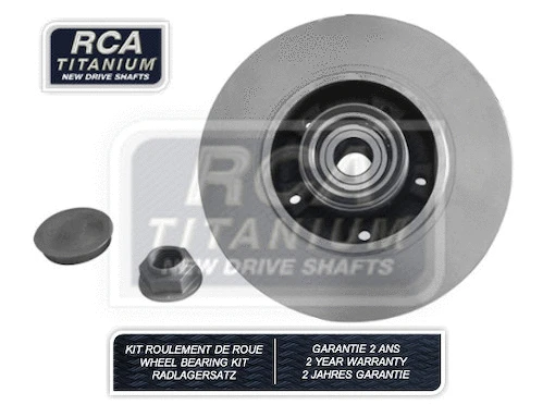 Disque de frein RCA FRANCE RCABK03