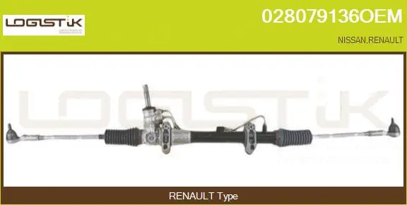 Crémaillère de direction LGK 028079136OEM