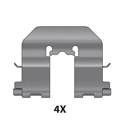 Kit d'accessoires, plaquette de frein à disque RAICAM 12079666