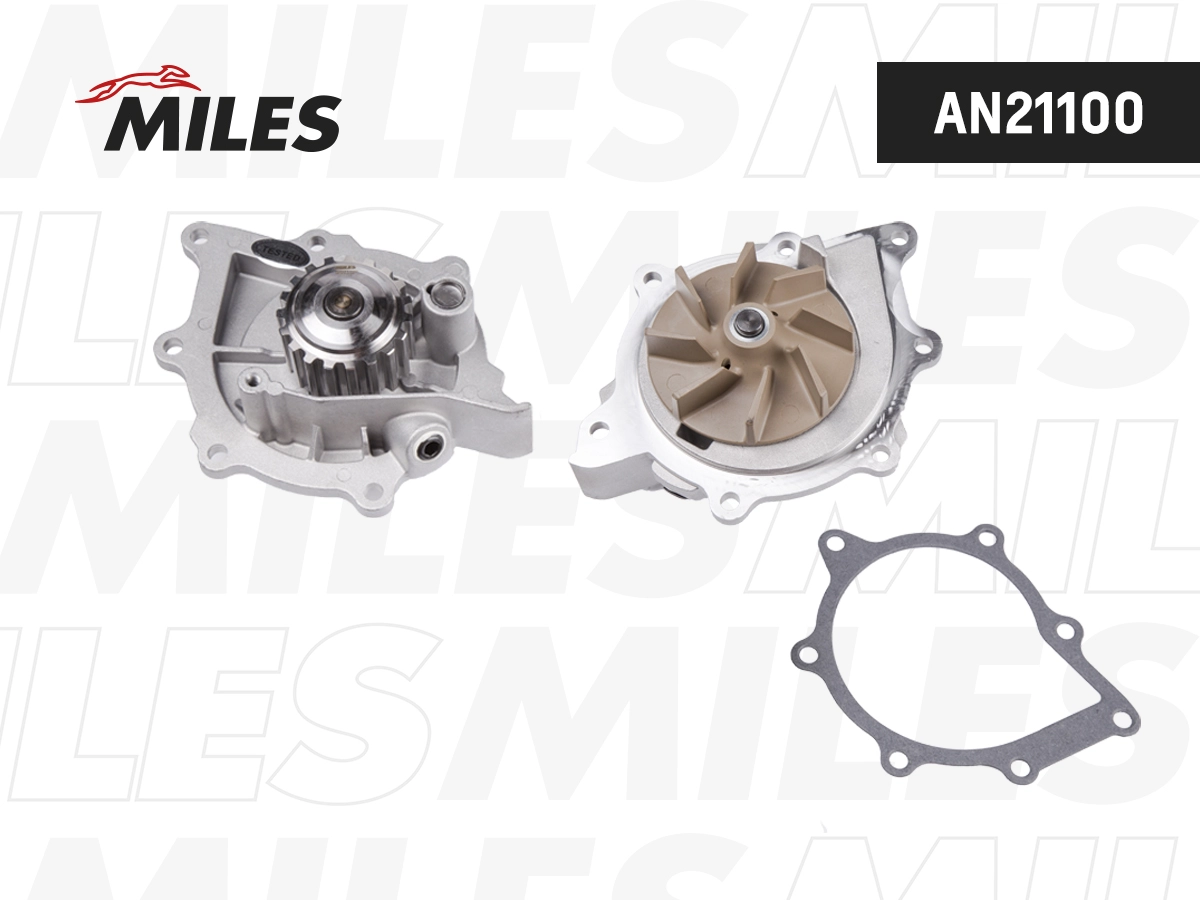 Pompe à eau, refroidissement du moteur MILES AN21100