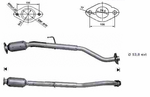 Catalyseur VEGAZ GmbH SZK-949