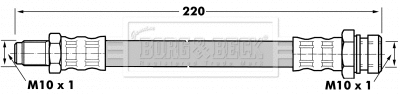 Flexible de frein BORG & BECK BBH7105
