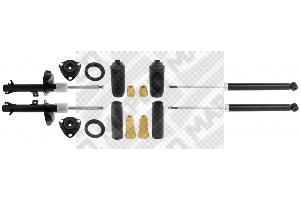 Kit d'assemblage, amortisseurs MAPCO 40924