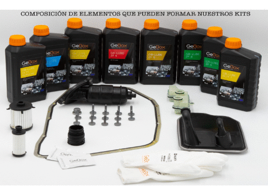 Kit pces, vidange d'huile de boîte de vitesses automatique GeBox PM.010.0031