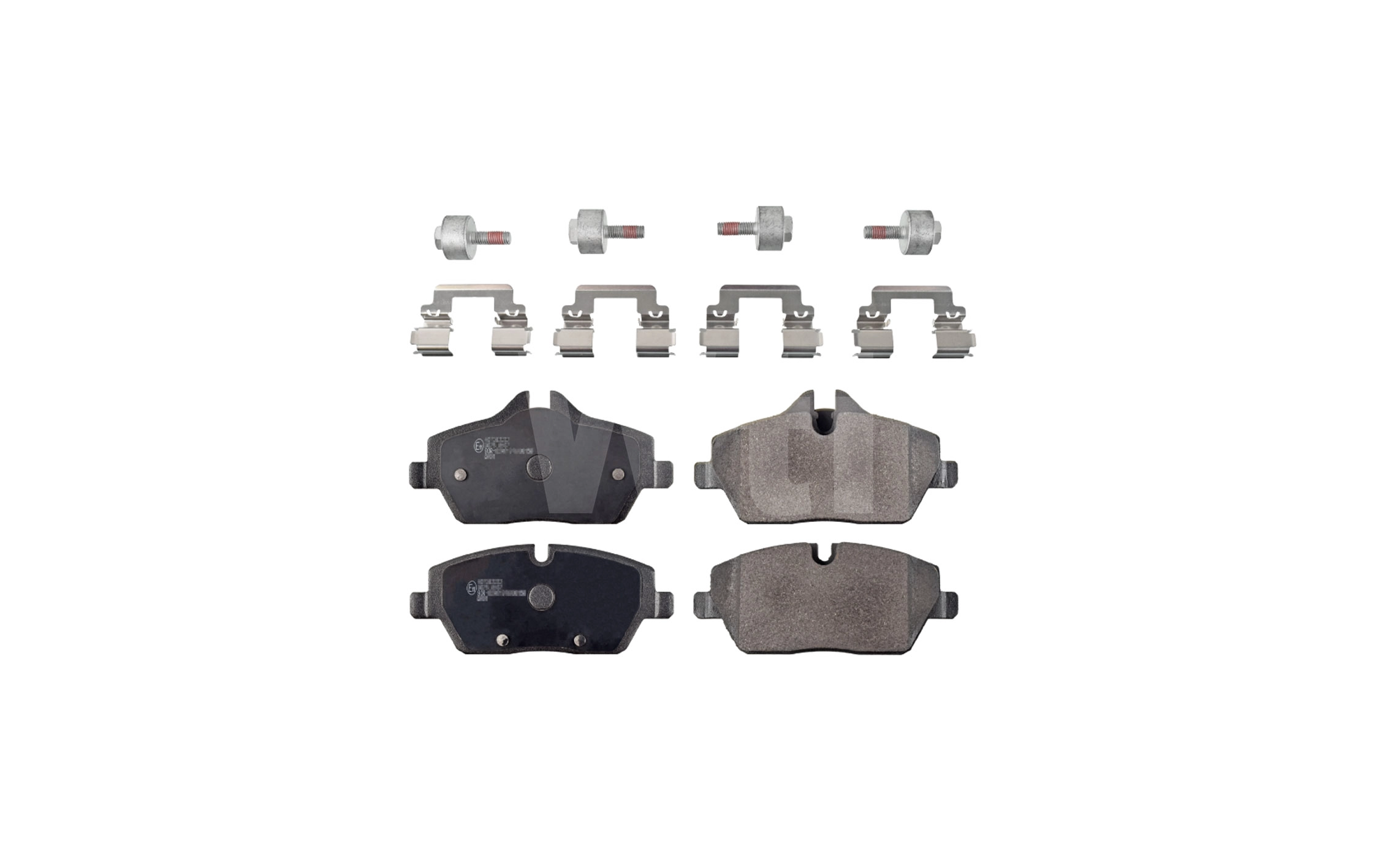 Kit de plaquettes de frein, frein à disque Wti Automotive K851019