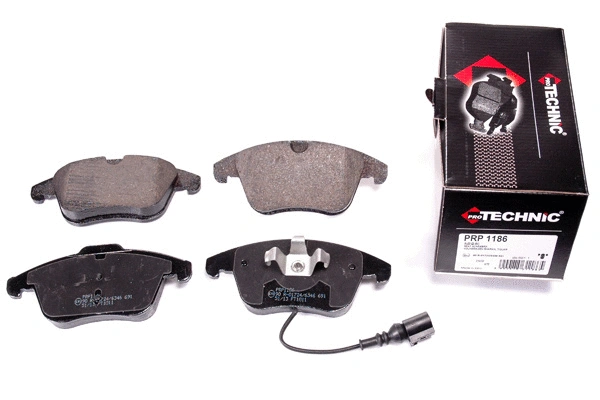 Kit de plaquettes de frein, frein à disque PROTECHNIC PRP1186