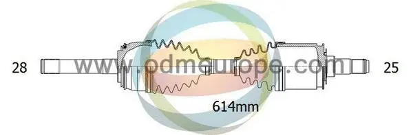 Arbre de transmission 4X4 ESTANFI EST-18-081850