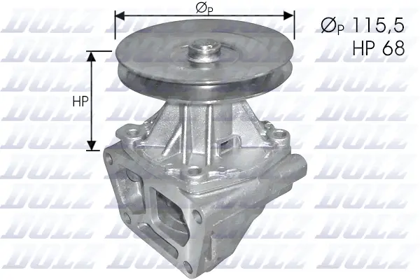 Pompe à eau, refroidissement du moteur DOLZ S129