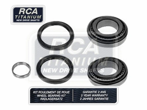 Kit de roulements de roue RCA FRANCE RCAK1372