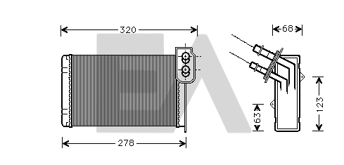 Système de chauffage EACLIMA 45C60003