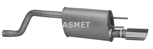Silencieux arrière ASMET 05.195
