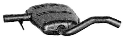 Silencieux central VEGAZ GmbH VS-158IMA