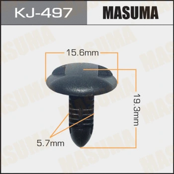 Clip, enjoliveur MASUMA KJ-497
