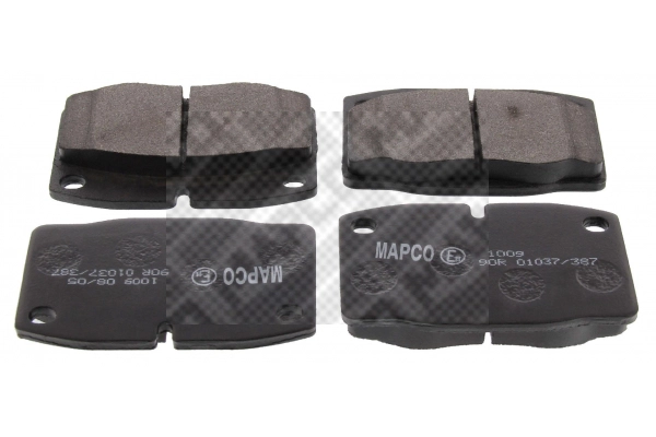 Kit de plaquettes de frein, frein à disque MAPCO 6145/2