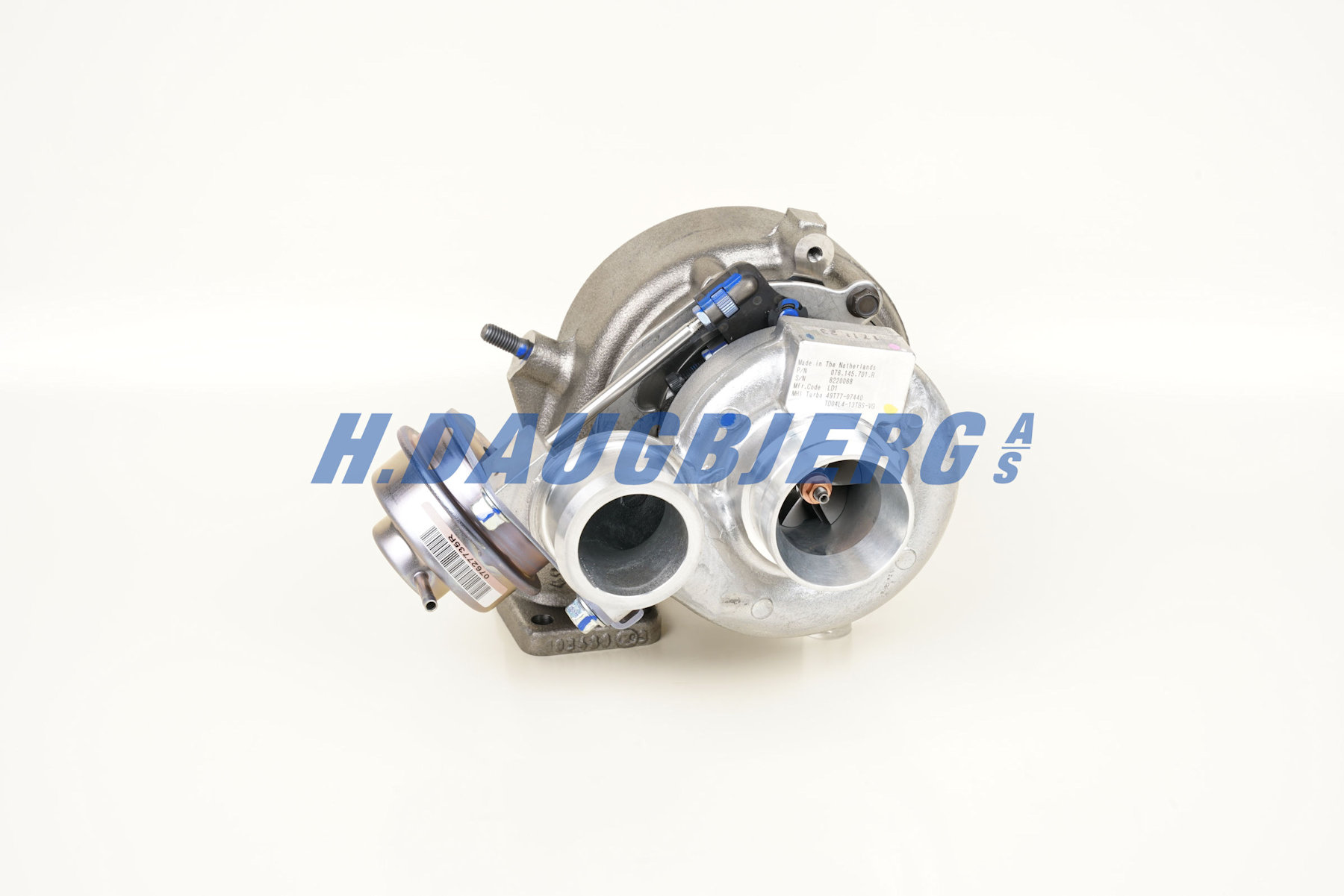 Turbocompresseur, suralimentation H. Daugbjerg 49T77-07440