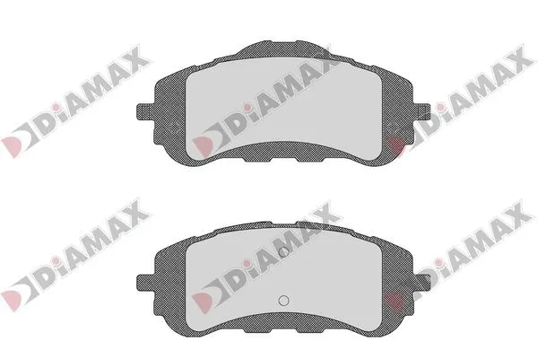 Kit de plaquettes de frein, frein à disque DIAMAX N09715