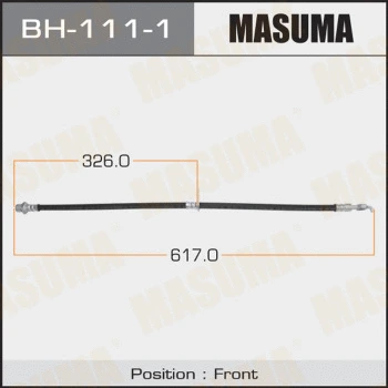 Flexible de frein MASUMA BH-111-1