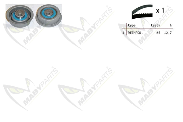 Kit de courroie crantée MABYPARTS OBK010406
