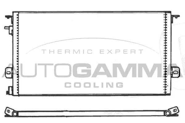 Condenseur, climatisation AUTOGAMMA 101747