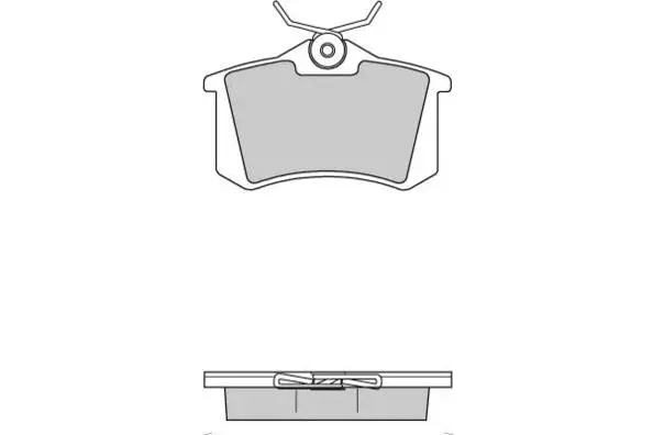 Kit de plaquettes de frein, frein à disque E.T.F. 12-0366