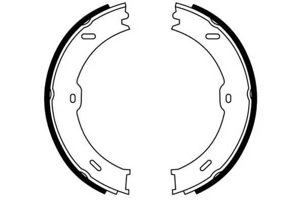 Jeu de mâchoires de frein E.T.F. 09-0655