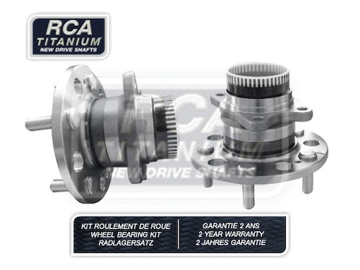 Kit de roulements de roue RCA FRANCE RCAK1167