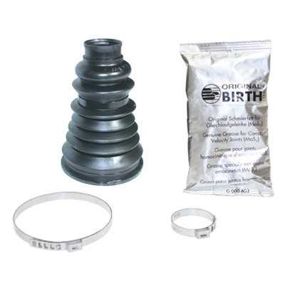 Jeu de joints-soufflets, arbre de commande BIRTH 7275/KM