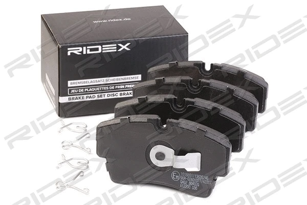 Kit de plaquettes de frein, frein à disque RIDEX 402B1085